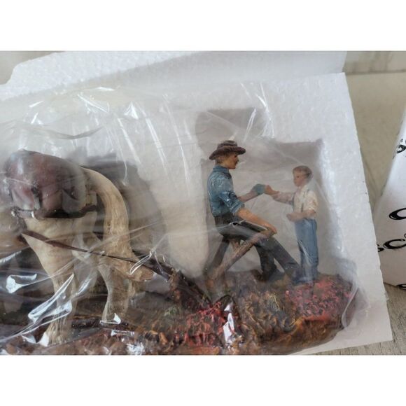 Schneiders plain folk‎ horse train carriage farmer plowing accessory people new - Picture 3 of 4